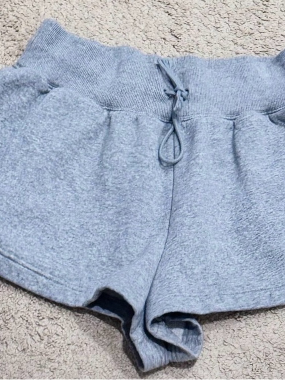 Nike Sportswear Phoenix Fleece High-Waisted Loose Shorts Grey Women's Size M